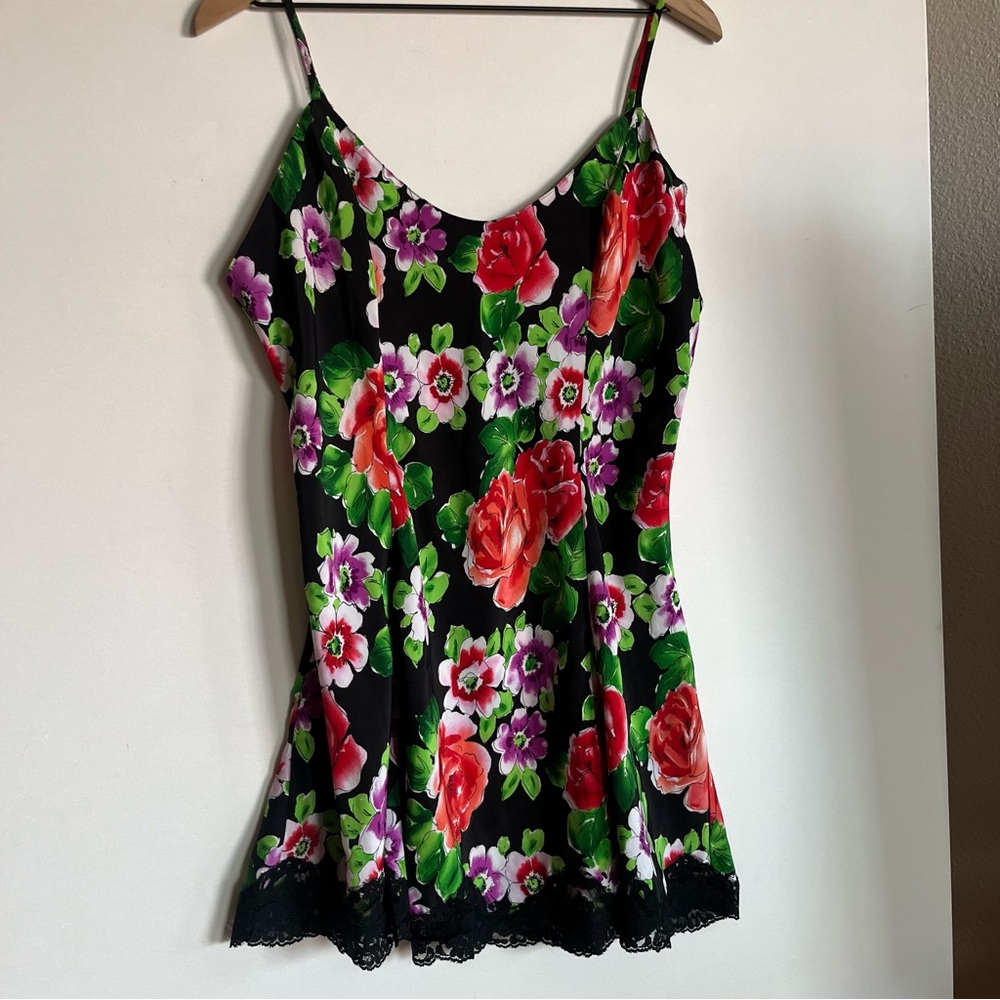 Vintage Victoria Secret Floral Slip Dress